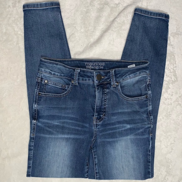 Maurice’s GUC Everflex Highrise Skinny Jeans size 4Short - Picture 3 of 10